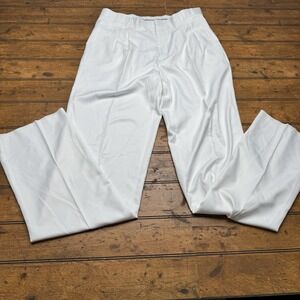 NWT Elegante Gentiluomo Mens Zegna‎ White Dress Pants 42L 36W Designed In Italy